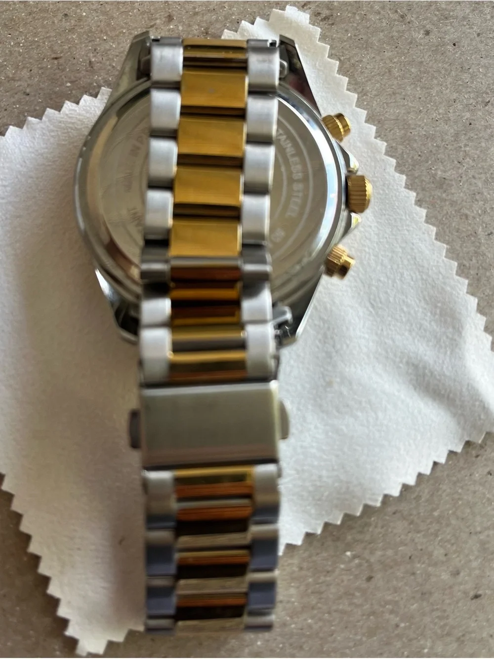 Sapphire Blue & Gold Chronograph Dive Watch